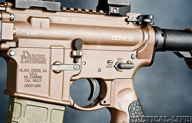 Gun Review Daniel Defense MK18 trigger