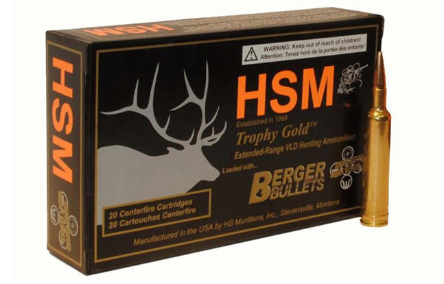 HSM's .257 Weatherby Magnum Round