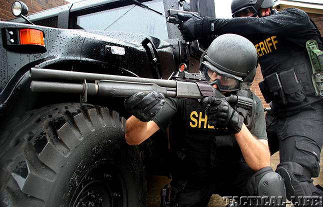 LE Shotguns SWAT lead