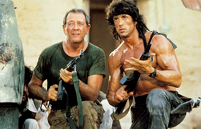 Rambo 3 Hollywood ak-47