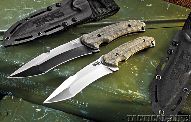 Review SOG Kiku Knives lead