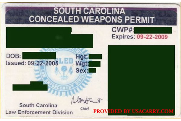 South Carolina concealed carry permit applications more than doubled over the past three years. (Photo: www.USACarry.com)