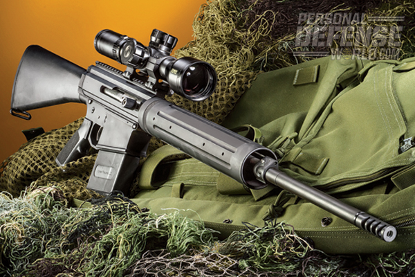 "Despite testing with three different ammunition types, with bullet weights ranging from 165 to 180 grains, the rifle functioned flawlessly with everything on the factory setting."