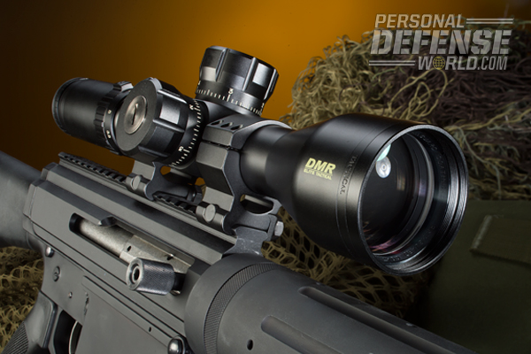 The Noreen's Picatinny rail handles any suitable optic.