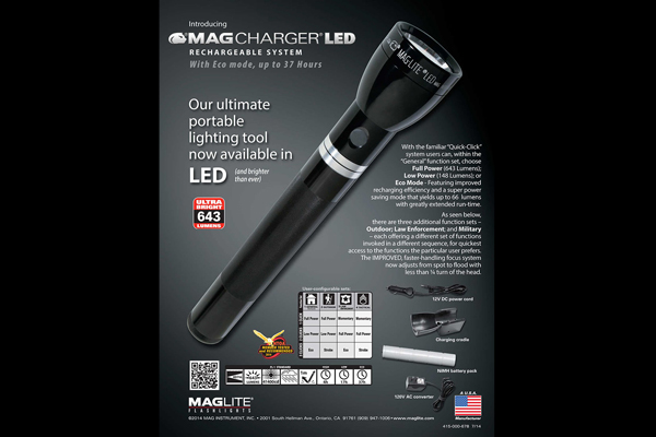 Maglite Mag Charger LED Flashlight