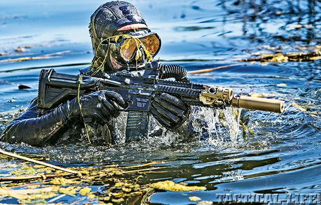 SureFire SOCOM suppressors water