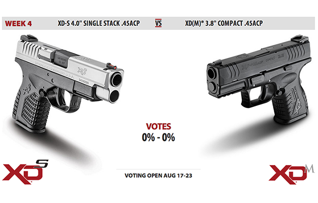 XD-S vs. XD(M) duel Springfield Armory