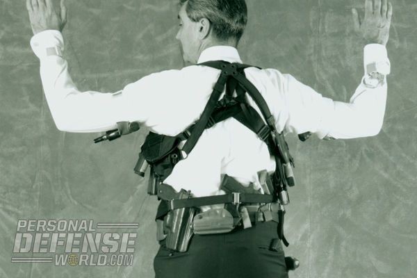 The author's record number of concealed handguns at one time is a staggering 32.