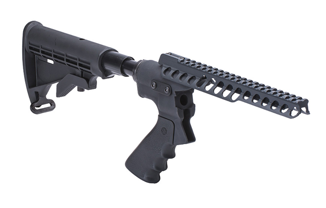 Telescoping Hydraulic Recoil Stock Kit for Rem 870 lead