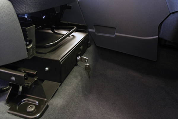 Underseat Security Drawer for Ford Transit Connect