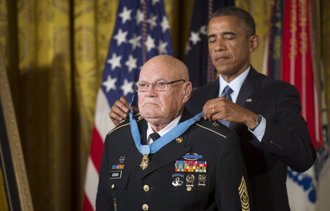 Vietnam War Medal of Honor Bennie G. Adkins