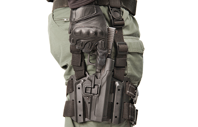 BlackHawk SERPA TR evergreen draw