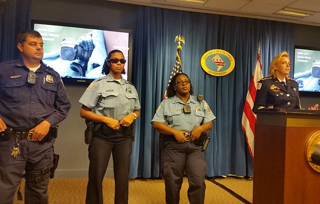 DC Metro Police body cameras