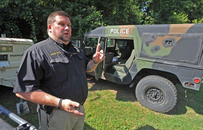 North Carolina 1033 military surplus program