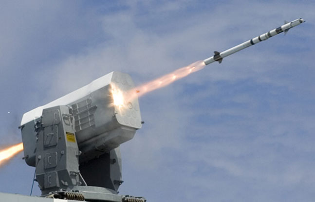 Raytheon Rolling Airframe Missile system
