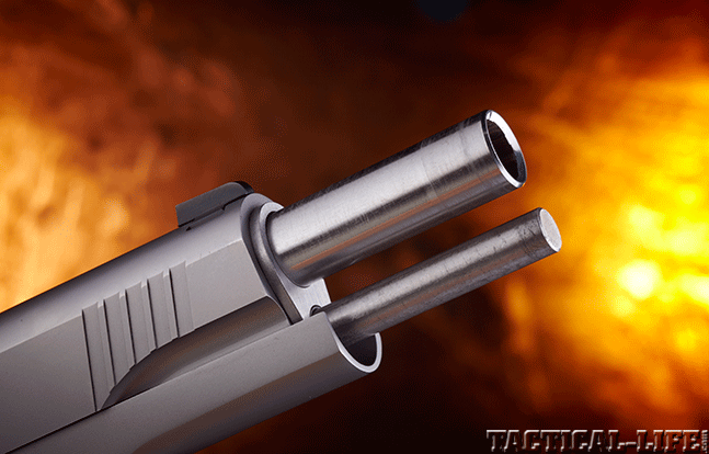 Thompson Custom 1911 Gun Annual hammer barrel