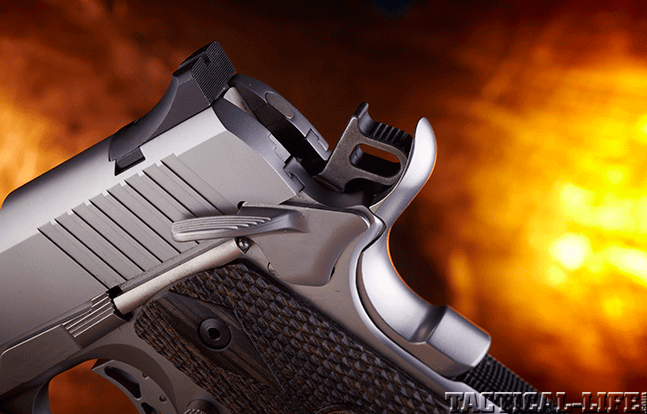 Thompson Custom 1911 Gun Annual hammer safety