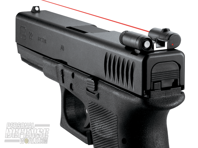 LaserLyte’s Rear Sight Laser