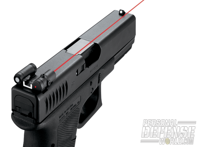LaserLyte’s Rear Sight Laser