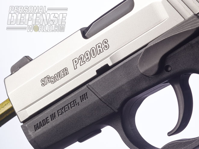 Sig Sauer P290RS, sig sauer, sig sauer gun