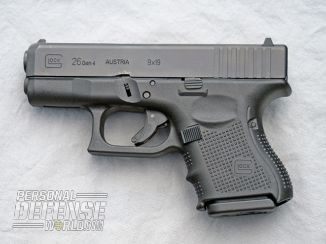 Glock 26 Gen4 9mm, glock, glock 26
