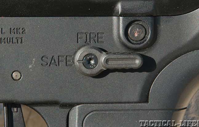 gun test PWS MK212SD lever