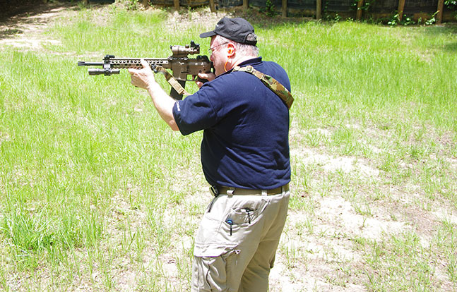 MILTAC Alpha AR Carbine evergreen firing