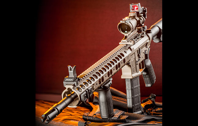 MILTAC Alpha AR Carbine evergreen front