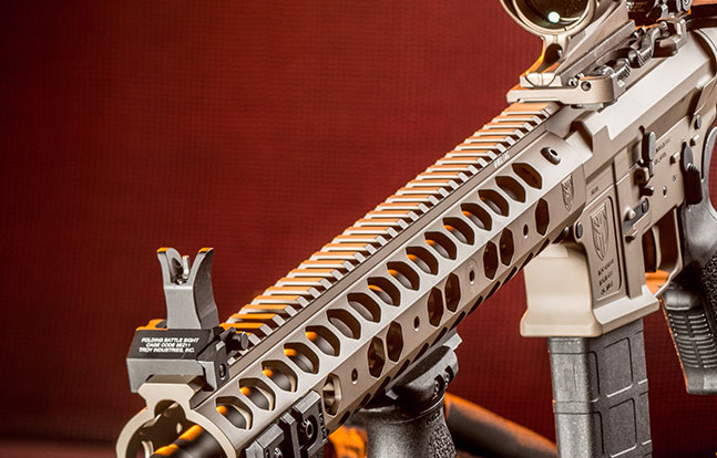 MILTAC Alpha AR Carbine evergreen rail