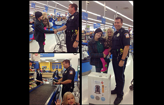 Michigan Officer car seat Wal-Mart