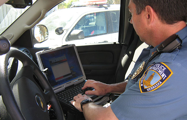 Police Driving Distractions Technology