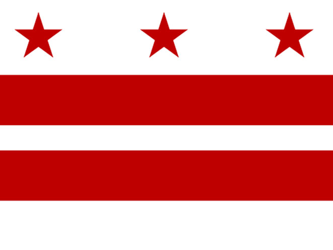 DC Flag, dc concealed carry, washington dc gun law, washington concealed carry, d.c. concealed carry