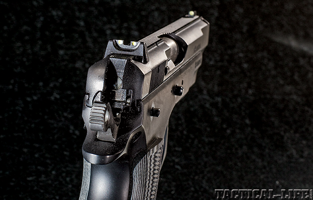 CZ 75B GBA 2015 sights