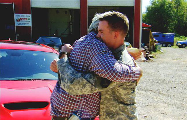 Jay Leno car Wounded Veteran
