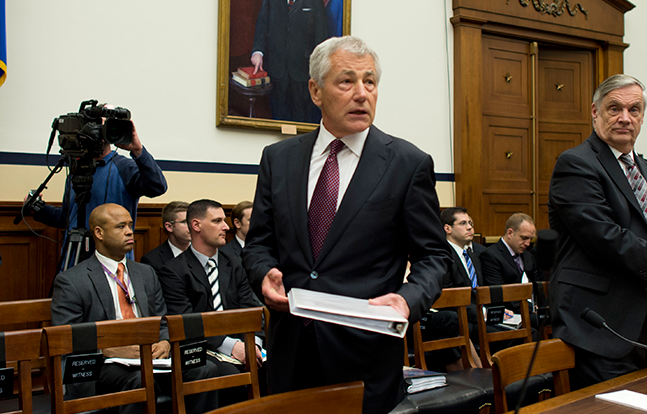 Secretary of Defense Chuck Hagel