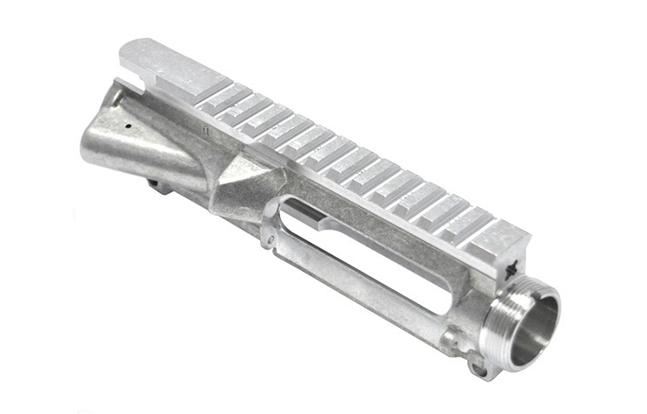 Tactical Machining AR-15 Unanodized Stripped Upper Receiver