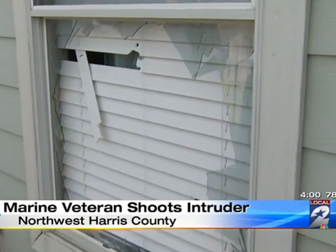 marine veteran, veteran, veterans day, texas marine, veteran shoots intruder