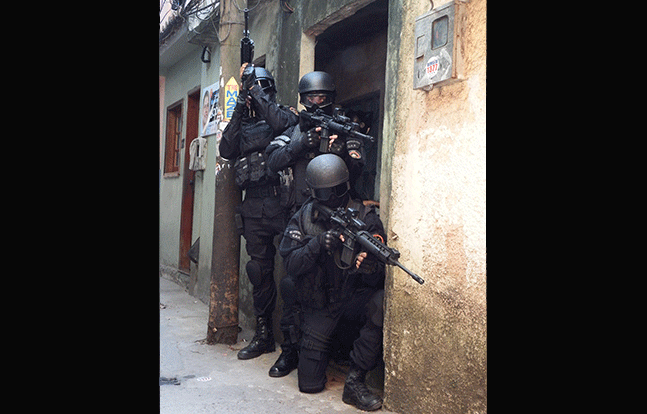 BOPE tactical training