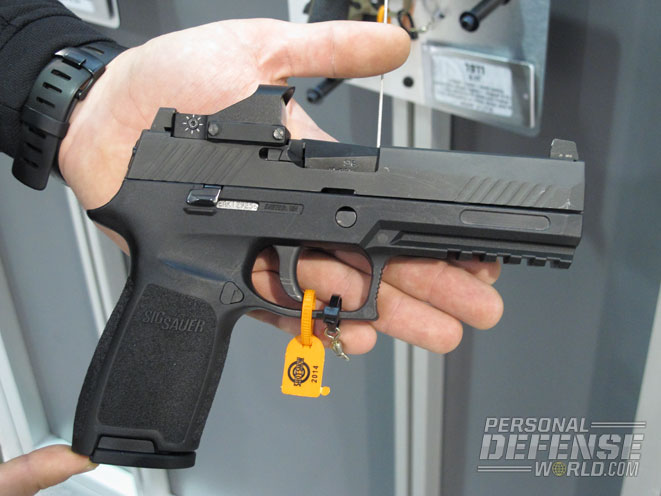 Sig Sauer P320, handguns, reflex sights