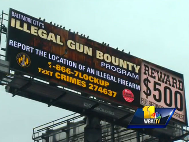 Baltimore Gun Tip Line, baltimore guns, gun tip line, illegal guns, illegal gun