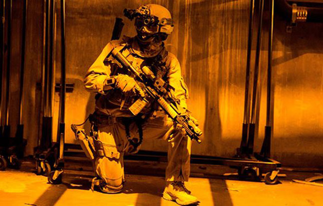 15th MEU Marines Dodger Stadium training