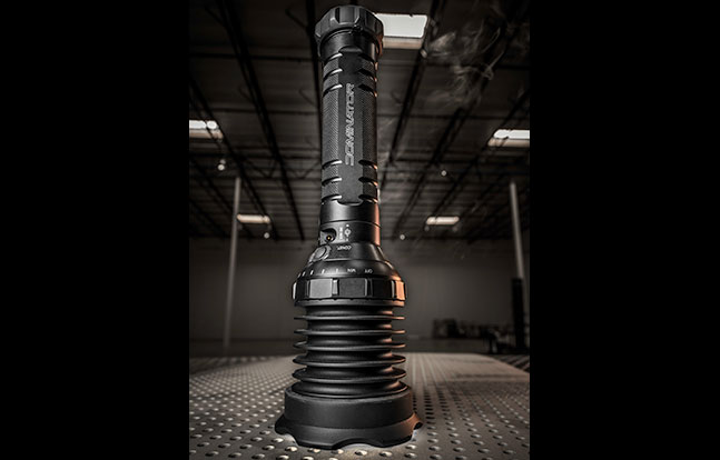 UDR Dominator vertical grate flashlight