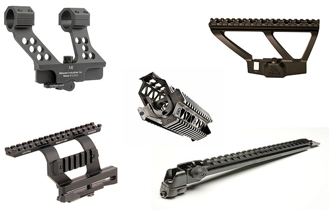 14 Rails Mounts Handguards AK platform lead