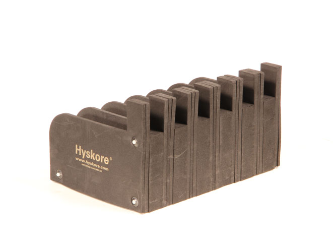 hyskore, hyskore gun rack, hyskore shooting rest, Hyskore Six Gun Modular Pistol Rack