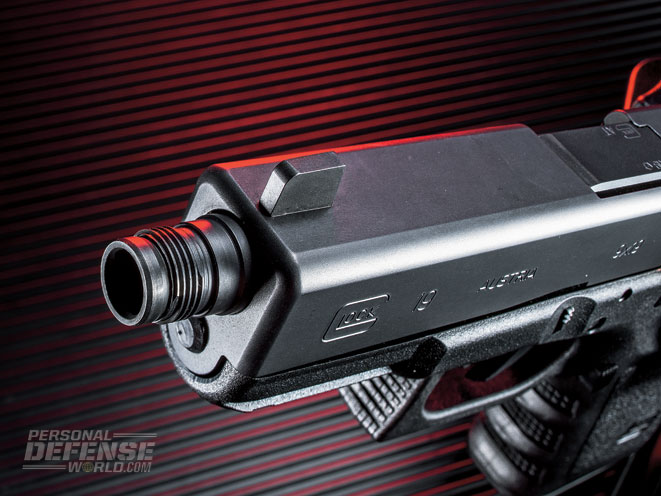 glock, threaded barrel, glock threaded barrel
