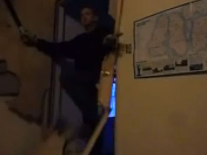 machete-wielding intruder, idaho man shoots intruder