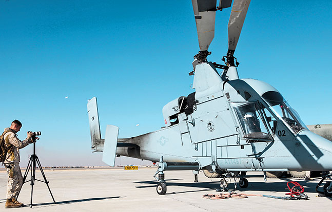 K-MAX Unmanned Helicopter SWMP Jan 2015 close up