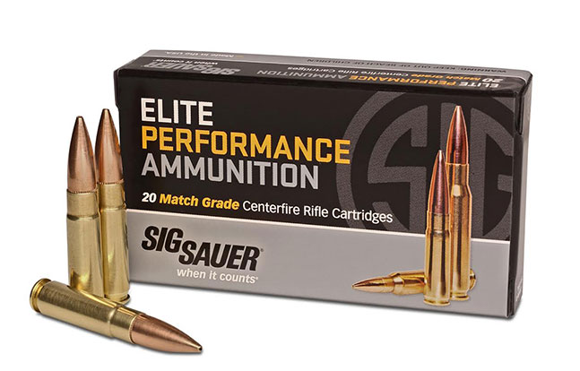 Sig Sauer 300 Blackout Elite Performance Ammunition Match Grade Centerfire Cartridges