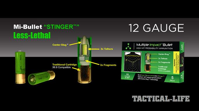 Stinger Less-Lethal Multiple Impact Bullet