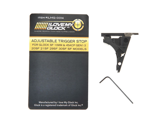 I Love My Glock's Adjustable Trigger Stop, i love my glock, adjustable trigger stop